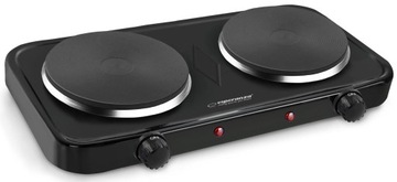 ПОРТАТИВНАЯ ЭЛЕКТРИЧЕСКАЯ ПЛИТА С ДВУМЯ КОНФОРМАМИ