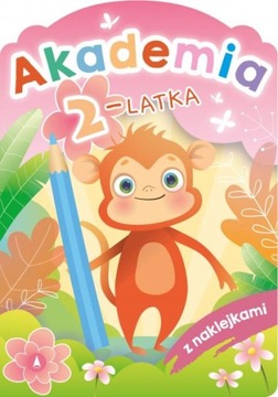 Akademia 2-latka z naklejkami skrzat