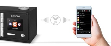 Интернет-радио WiFi FM DAB+ Sencor SIR 5000WDB