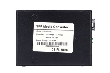 EXTRALINK Медиаконвертер Sedir 1xSFP 1xRJ45