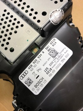 AUDI A6 A7 C7 4G PŘÍSTROJOVÁ DESKA BUDÍKY 4G8920934R