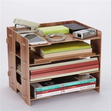 Папка для сортировки документов А4, многослойная, деревянная, аккуратная.