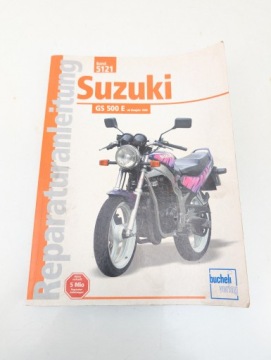 SUZUKI GS 500 KSIĄŻKA SERWISOWA MANUAL