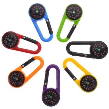 12 шт. Практичный карманный компас для походов.