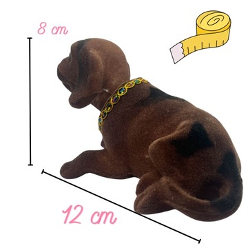 PRL DOG ​​СОБАКА С КИВАЮЩЕЙ И ДВИГАЮЩЕЙ ГОЛОВОЙ ГАДЖЕТ ДЛЯ УКРАШЕНИЯ АВТОМОБИЛЯ