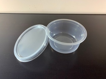Pojemnik okrągły Guillin 350ml + pokrywka 50szt.
