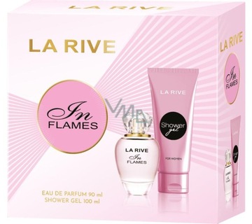LA RIVE IN FLAMES WODA PERFUMOWANA + ŻEL