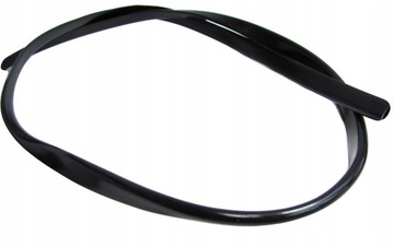 Listwa osłona krawędziowa rantowa 0,5mm - 50m czarna cienka na 0,5-0,8 mm