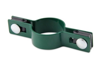 ЗАЖИМ КРУГЛЫЙ ПРОМЕЖУТОЧНОЙ ПАНЕЛИ FI 42мм ЗЕЛЕНЫЙ RAL 6005 НАБОР