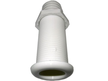 ПРОХОД 22,7Х155 ММ БЕЛЫЙ ПВХ