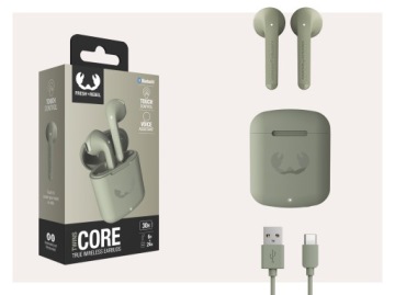 Беспроводные наушники Fresh 'n rebel Twins Core, зеленые