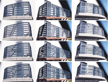 балюстрада перила современный забор балкон