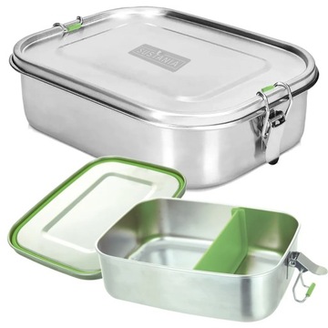 Stalowy Lunchbox, pojemnik na żywność 1,1L