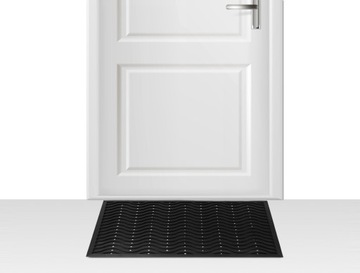 WYCIERACZKA MATA GUMOWA WEJŚCIOWA ZEWNĘTRZNA pod DRZWI MOCNA 60x90cm