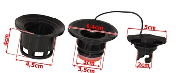 Заглушка воздушного клапана Boston с понтонным седлом