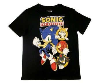 Koszulka dziecięca chłopięca T-Shirt SEGA SONIC THE HEDGEHOG r. 8 lat