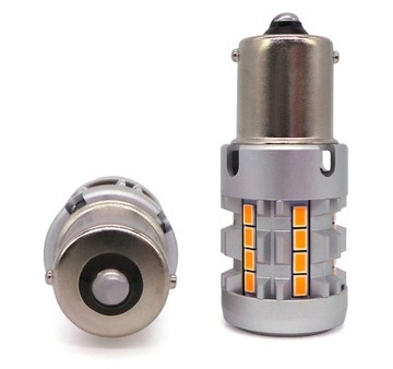 P21W LED BA15S 12-24В CAN без ошибок, оранжевый