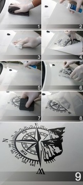 НАКЛЕЙКИ НА АВТОМОБИЛЬНЫЕ ЛЕСНЫЕ ДЕРЕВЬЯ 160X33см