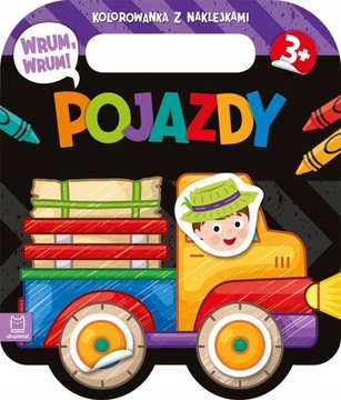 Wrum, wrum! Pojazdy. Kolorowanka z naklejkami Agnieszka Bator