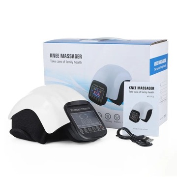 MASAŻER KOLANA KNEE MASSAGER HY-991 biały premium