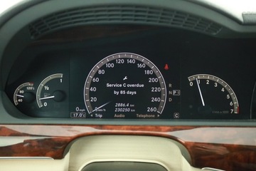 Mercedes Klasa S W221 Limuzyna 3.5 V6 (350) 272KM 2009 Mercedes S S 350 L, Salon Polska, Automat, Skóra, zdjęcie 7