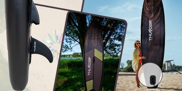 Надувная доска для серфинга 320 см, ПЛАВУЧАЯ И СТАБИЛЬНАЯ, с набором весла