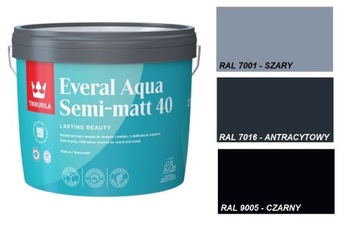 Farba DO MEBLI Tikkurila Aqua 2,7 PMAT czarna inne
