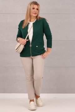 ЖЕНСКИЙ ДЖЕМПЕР, БОЛЬШОЙ РАЗМЕР, ПРОСТОЙ БАЗОВЫЙ ЧЕХОЛ С КАРМАНАМИ