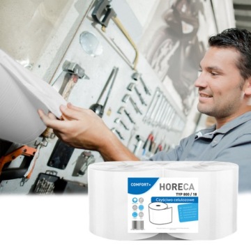 Бумажная салфетка для протирки HORECA Comfort+ 200 м ЦЕЛЛЮЛОЗА, 2 РОЛИКА