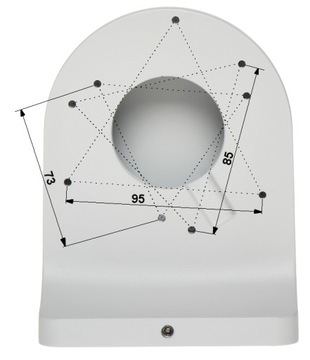 Держатель, коробка, монтажный адаптер PFB203W