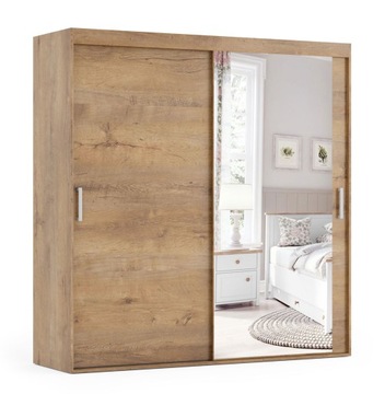 FJELL – Szafa przesuwna z lustrem 190 cm NA WYMIAR