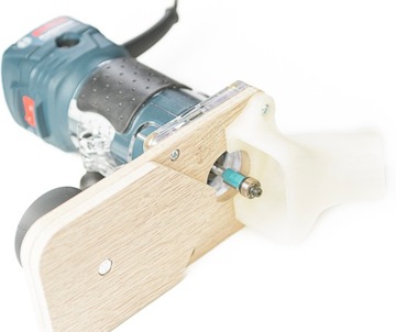 Переходник нижнего извлечения для фрезерного станка Bosch GKF 550 Ø35