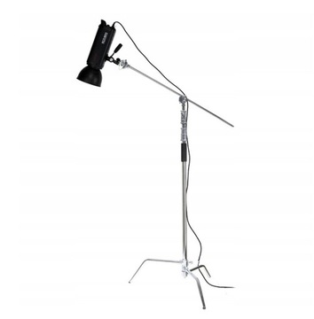 SOLIDNY STALOWY STATYW 2,7m ŻURAW PRO BOOM C-STAND