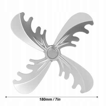 Каминный вентилятор с 4 лопастями. Лопасть вентилятора