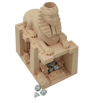 Sfinks strażnik ruin wielka wieża do kości - Dice Tower Beżowy