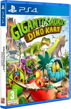 Gigantozaur: Dino Kart PS4 / Polski dubbing w grze