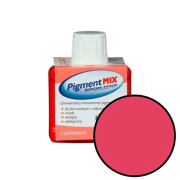 Pigment MIX 80ml czerwony R Inchem