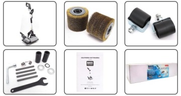 ШЛИФОВАЛЬНАЯ МАШИНА ЩЕТКА ШЛИФОВАЛЬНАЯ ДЛЯ ТЕРРАСНЫХ ПОЛОВ 200 мм 2200 Вт