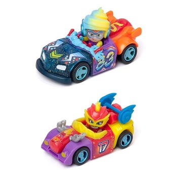 T-RACERS SERIES 6 LIGHT SPEED - ЗАВОДСКАЯ КОРОБКА ИЗ 8 РАЗНЫХ АВТОМОБИЛЕЙ, вся серия