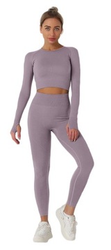 DAMSKI 2-CZĘŚCIOWY DRES FITNESS TRENINGOWY M