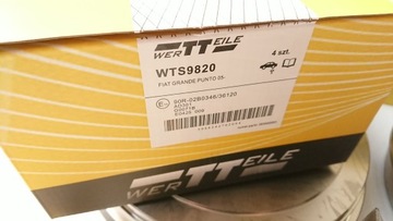 БАРАБАНЫ + КУЛАЧКИ + ЦИЛИНДРЫ FIAT GRANDE PUNTO 1.4