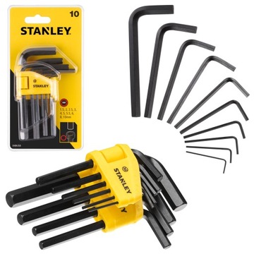 STANLEY 69-253 KLUCZE IMBUSOWE IMBUS 1,5-10mm 10el