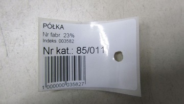 NISSAN JUKE F15 POLIČKA KUFRU 10-15 11
