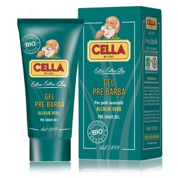 Cella Milano Pre Shave Gel Bio Aloe żel 75ml