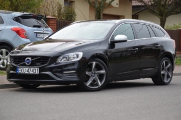 Volvo V60 I Kombi Facelifting 2.0 D4 DRIVE-E 181KM 2015 SUPER R-DESIGN 2.0D4 181KM LIFT SERWIS 100%ORG.LAKIER! NAVI SKÓRA+ALCANTARA, zdjęcie 2