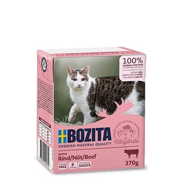 BOZITA Cat Wołowina W Sosie 370g