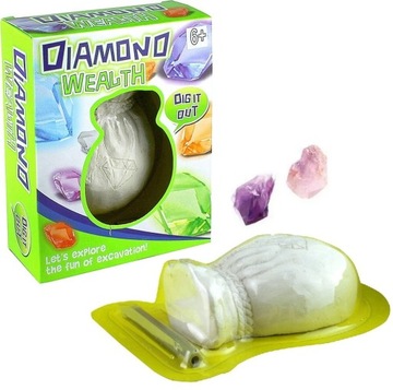 KOPALNIA KRYSZTAŁÓW KAMIENI DIAMENTÓW WYKOPALISKA