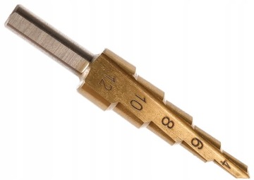 СТУПЕНЧАТОЕ КОНУСНОЕ СВЕРЛО HS TYTAN 4-12MM DRILL