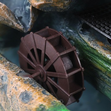 настольный фонтан-водопад со светодиодной подсветкой