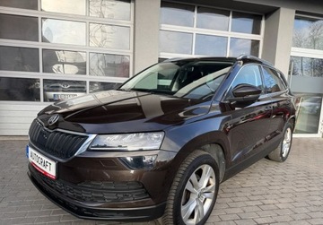 Skoda Karoq Crossover 1.6 TDI 115KM 2019 Skoda Karoq Salon Polska, Serwis ASO, Navi, Kamera Czujniki 1.6 Diesel, zdjęcie 31
